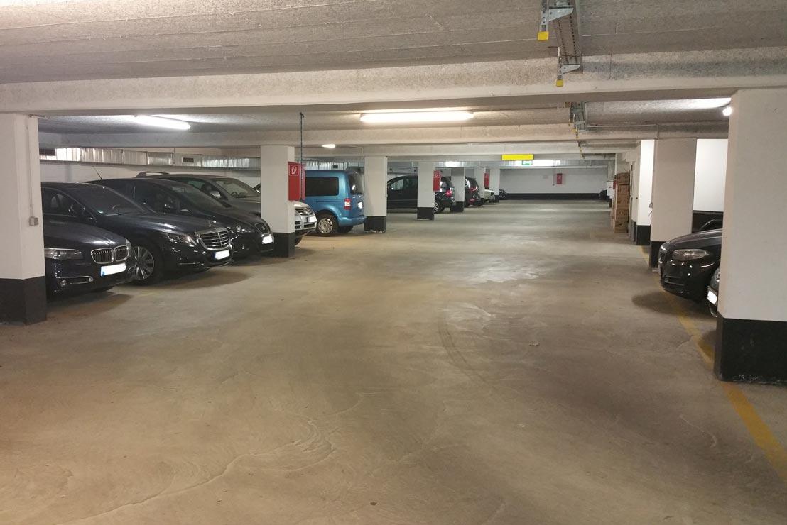 Parkplatzbild von APE park&fly Valet Service Tiefgarage