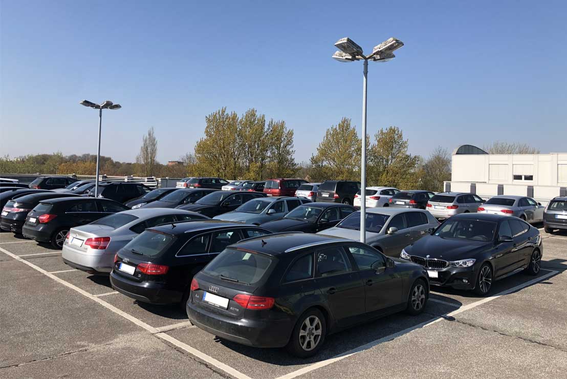 Parkplatzbild von HANSA Parking Oberdeck P6
