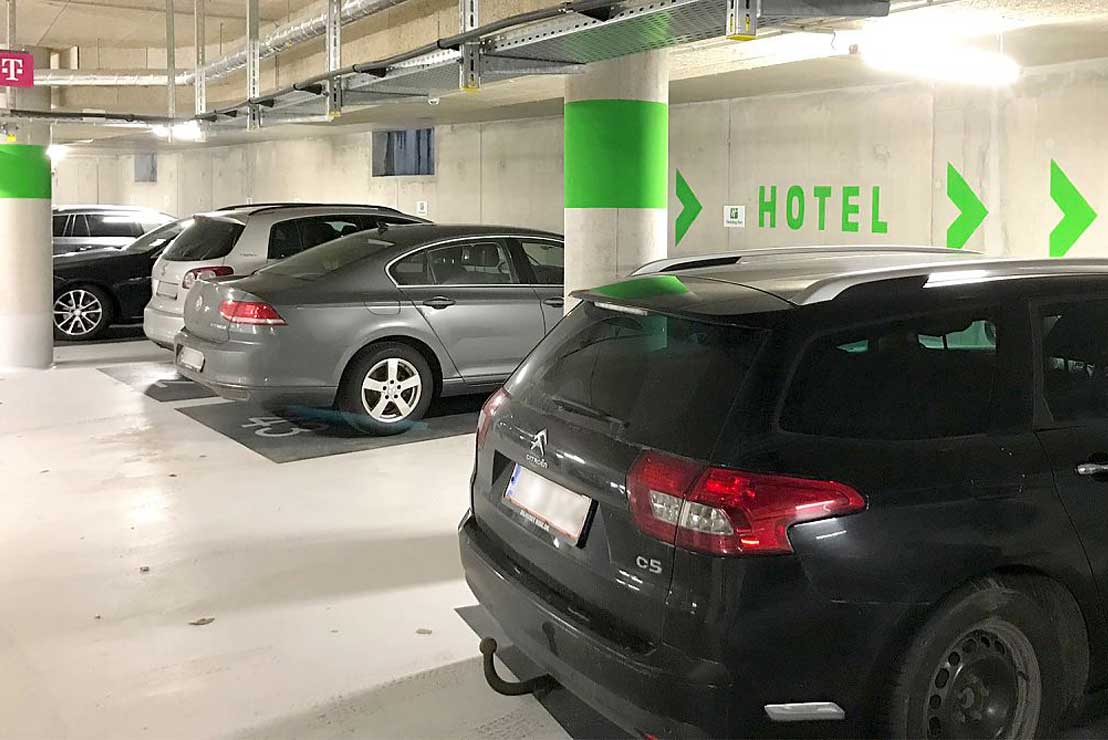 Holiday Inn City Nord Underground Parking With Shuttle