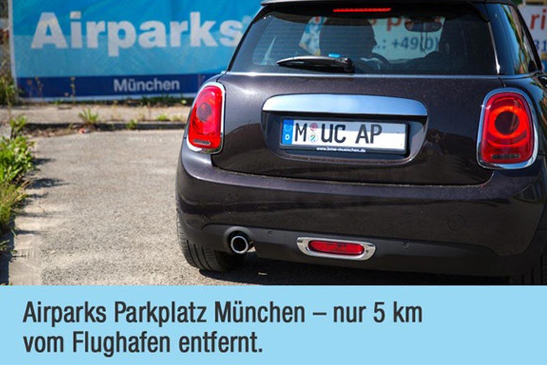 Parkplatzbild von Airparks München Außenparkplatz