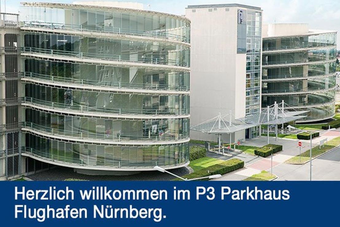 Parkplatzbild von Flughafen Nürnberg P3 Parkhaus