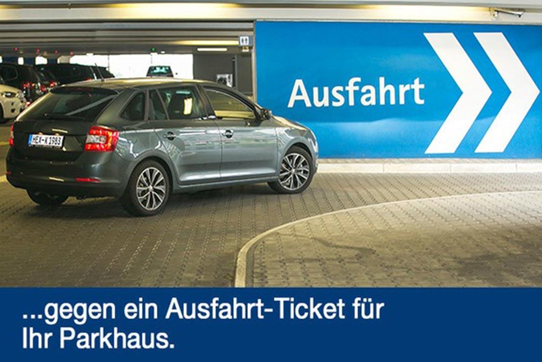 Parkplatzbild von Flughafen Nürnberg P3 Parkhaus
