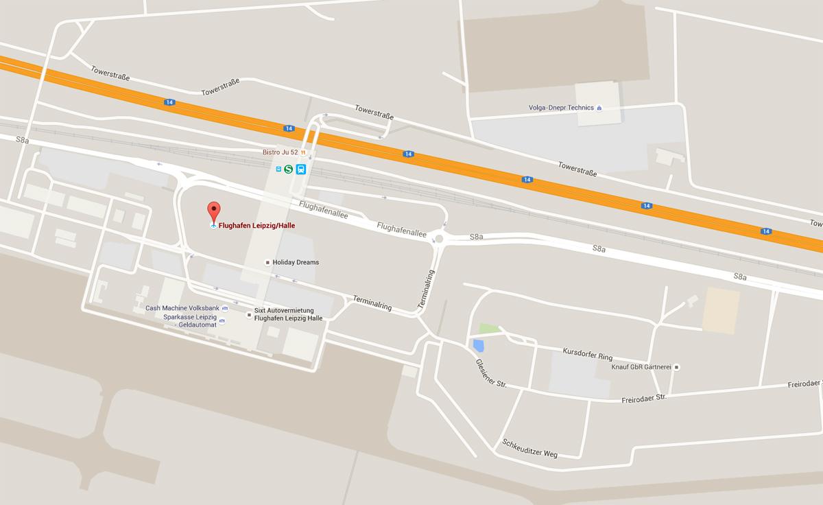 Flughafen Leipzig / Halle  LEJ