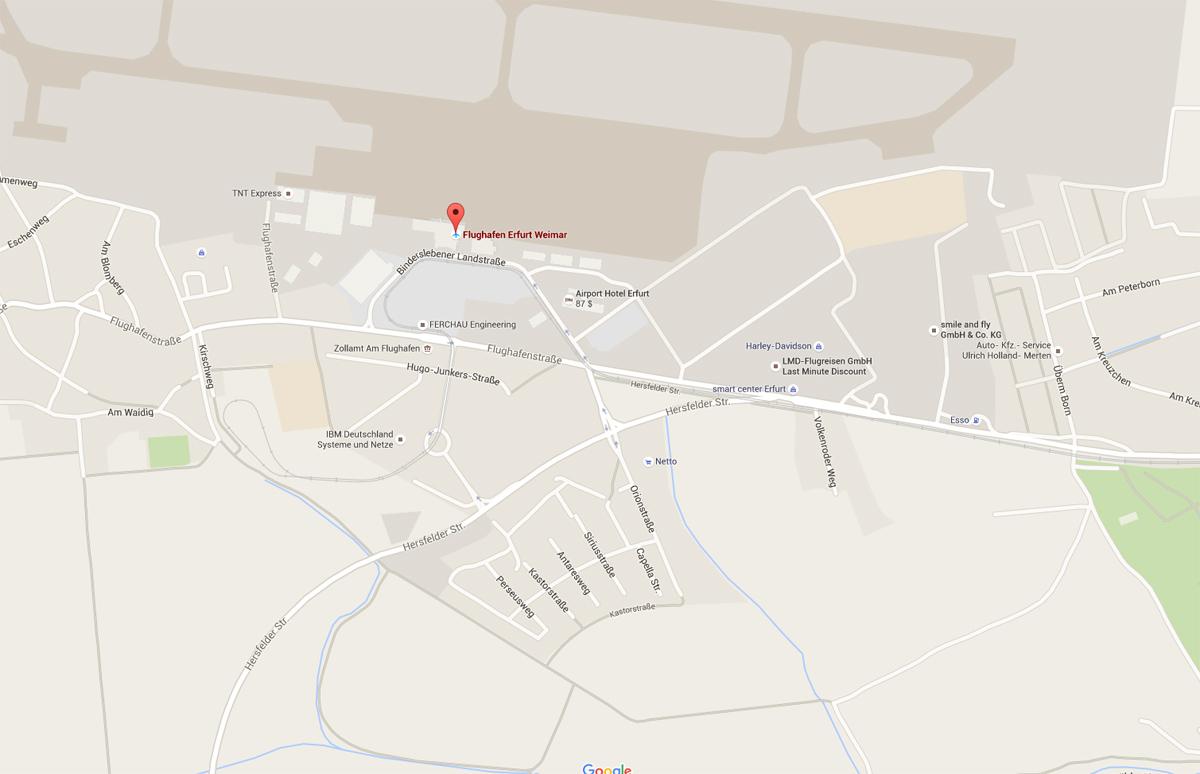 Flughafen Erfurt Weimar  ERF
